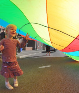 Parachute Fun